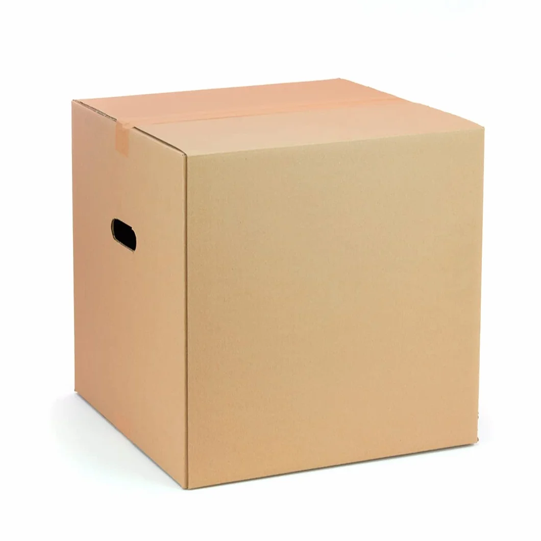 Confezione da 10 scatole di cartone Trasporti, scatola con manici per una facile manipolazione, dimensioni 40x40x40 cm, scatola cartone ultra resistente, 100% ecologico