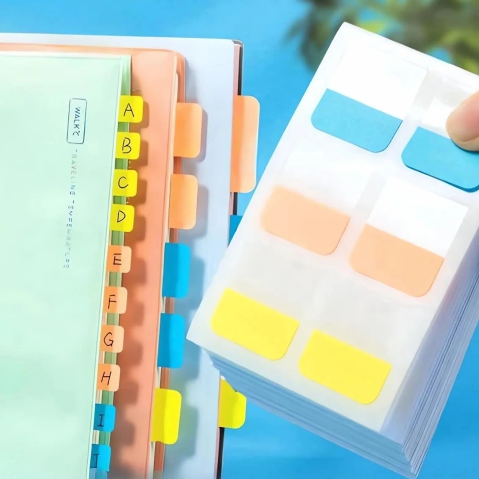 25 foglietti adesivi scrivibili, per appunti, calendari, promemoria e classificazione (piccoli)