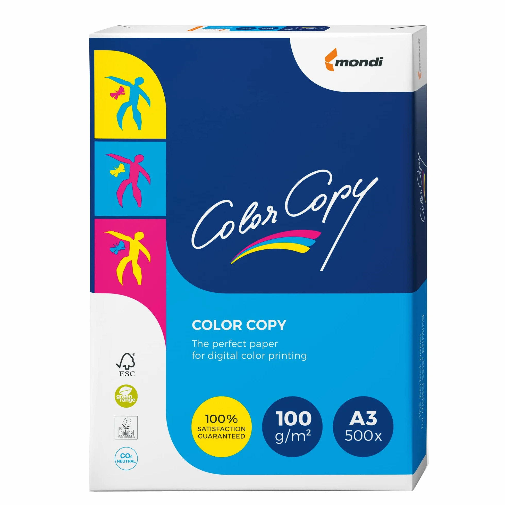 Color Copy Carta per stampante laser A3 100 g/m2 satinata 500 fogli