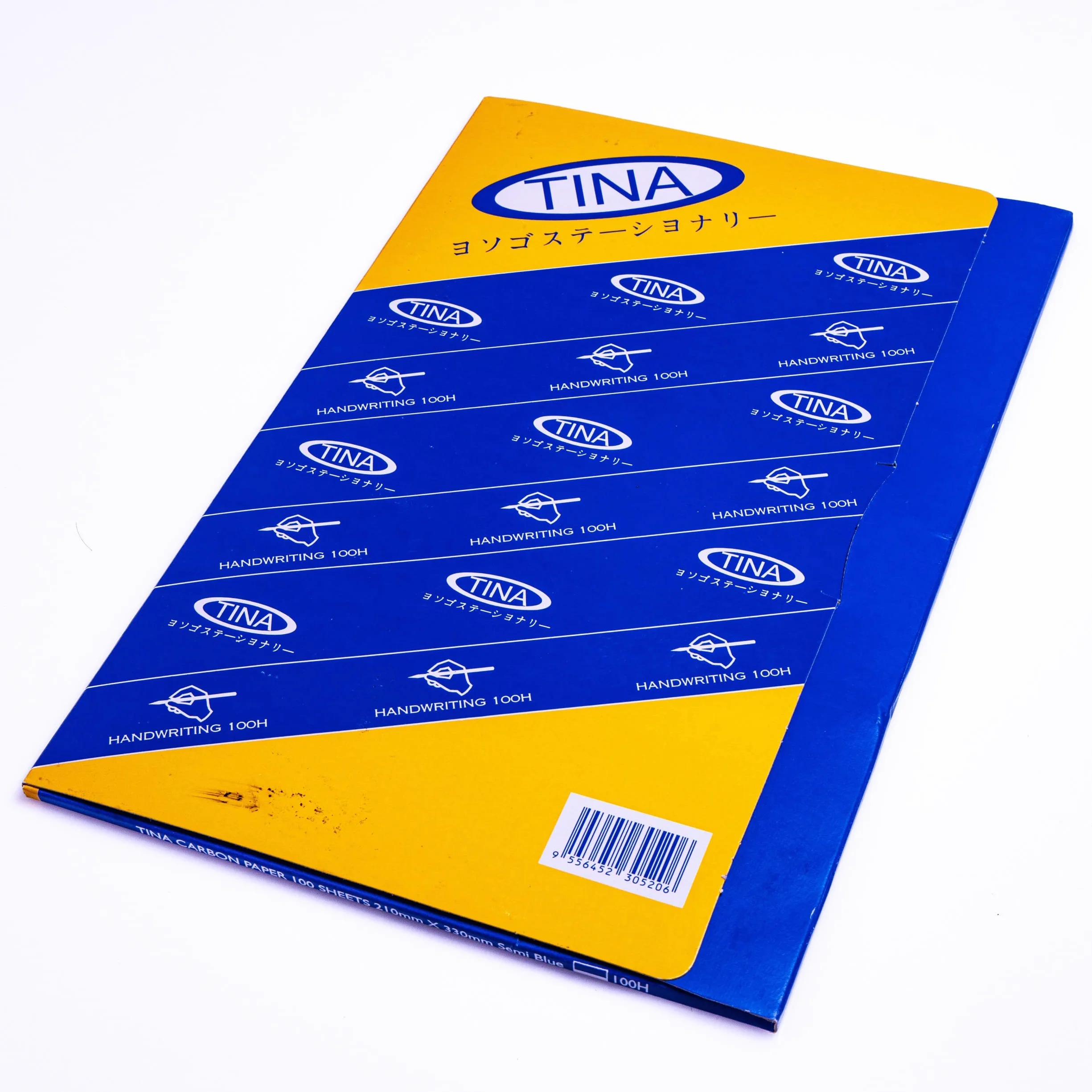 TINA Scatola carta carbone blu un lato 100 fogli formato F4 8,25 x 13"