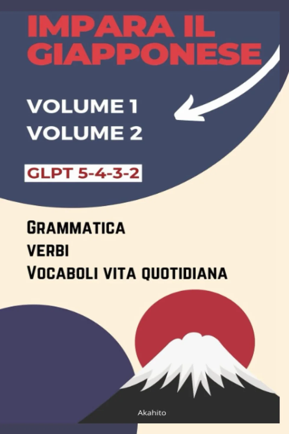 Imparare il giapponese: guida completa alla lingua giapponese - Volume 1 Kanji e grammatica di base - glossario per GLPT 4/5 - Volume 2 i verbi, grammatica, esercizi, vocaboli glpt3