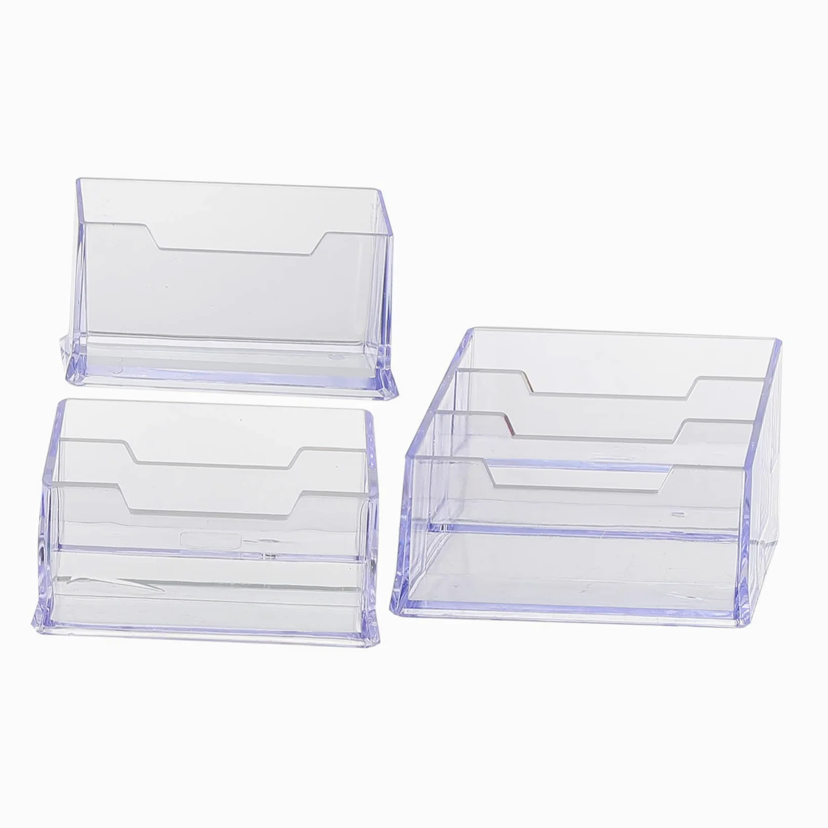 Angoily 2 Set Biglietti Visita Organizer Per Carte Scrivania Design Per Ufficio E Presentazioni Professionali 3 Pezzi*2