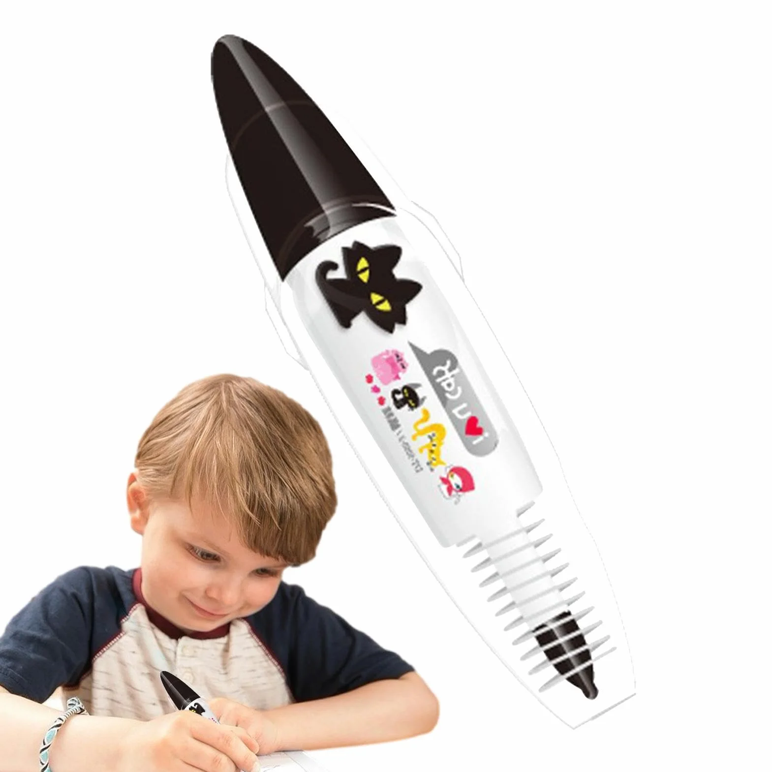 Penne Decorative con Motivo Fumetti per Scrapbooking