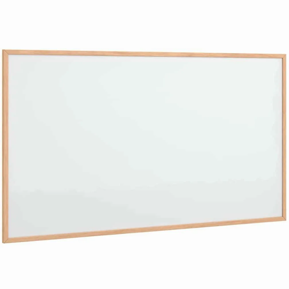 vidaXL Lavagna magnetica con cornice in legno di pino massiccio 100x55 cm