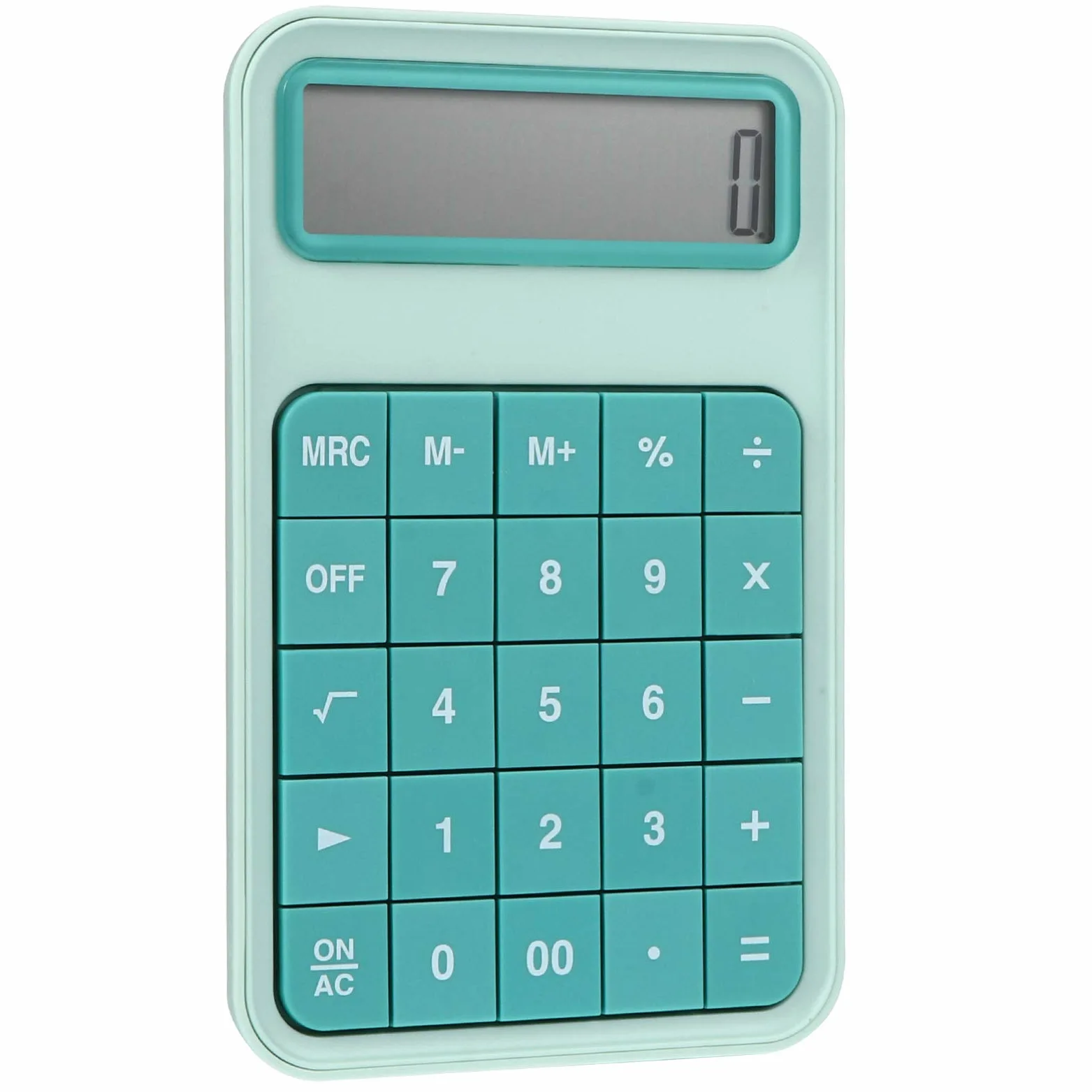 STOBOK Calcolatrice da Ufficio da Tavolo Display Lcd Grande a 12 Cifre, Abs e Acrilico, Stabile e Leggera per Scuola, Ufficio e Cassa