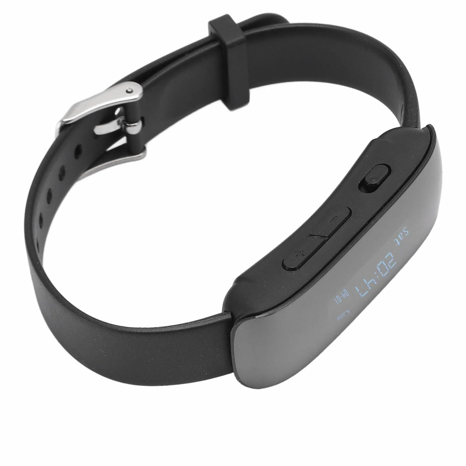 Orologio del Registratore Vocale con Tecnologia di Riduzione del Rumore, Lettore MP3 da 8 GB e Display Chiaro per Riunioni e Lezioni (4G)