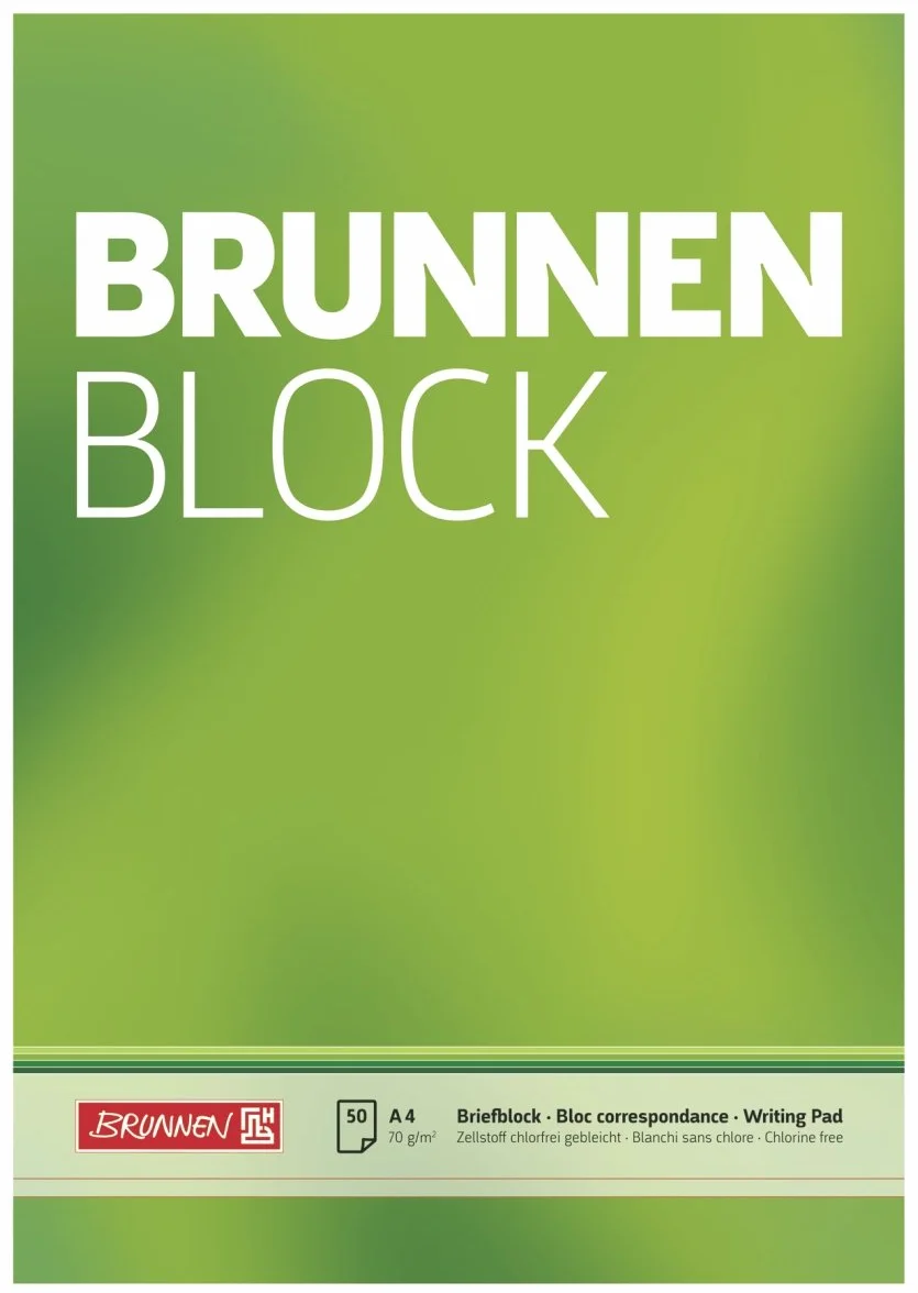Brunnen Kieserblock A4 50 pz biały