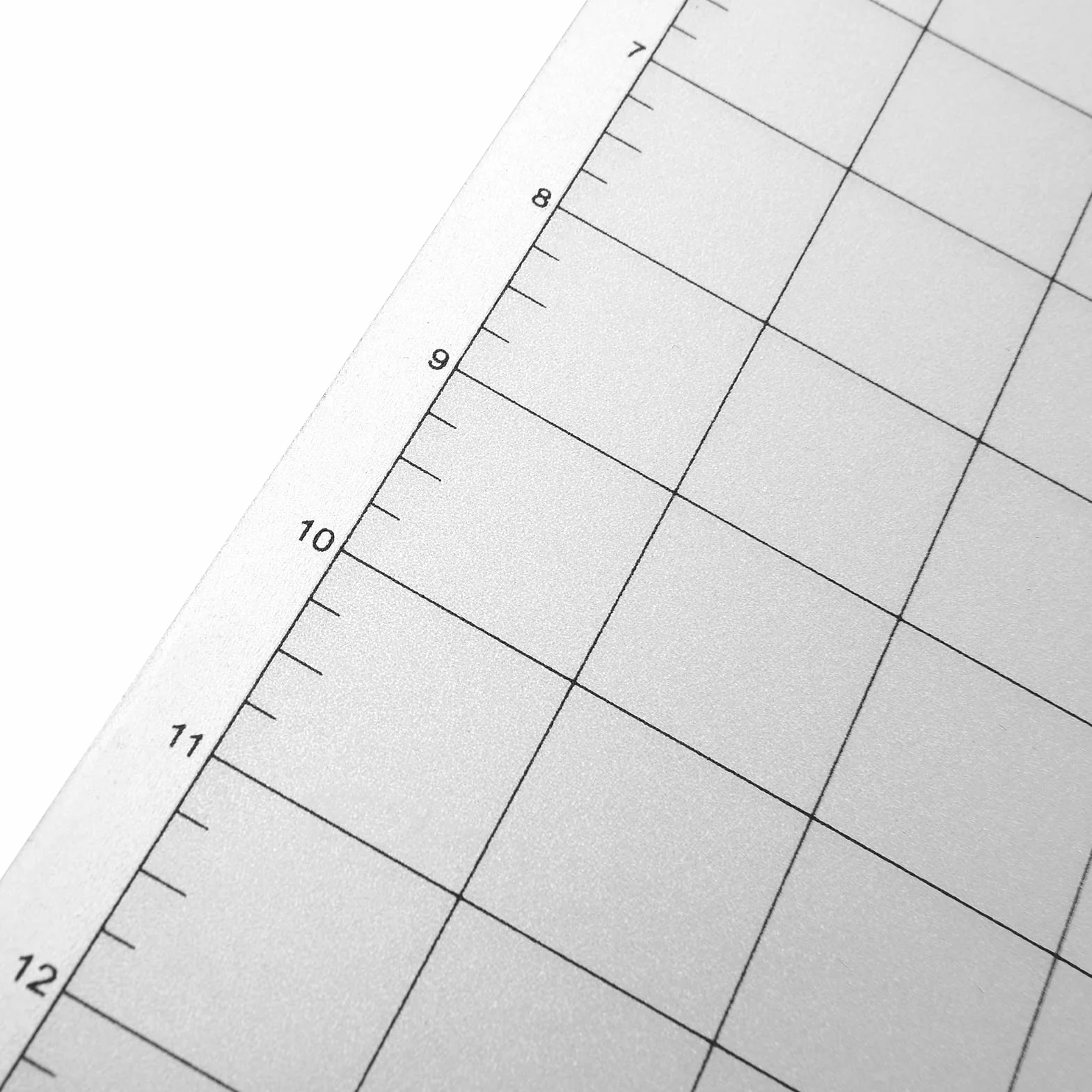 Tappetino da Taglio Adesivo Trasparente con Griglia di Misurazione per Silhouette Cameo Explore 3PCS