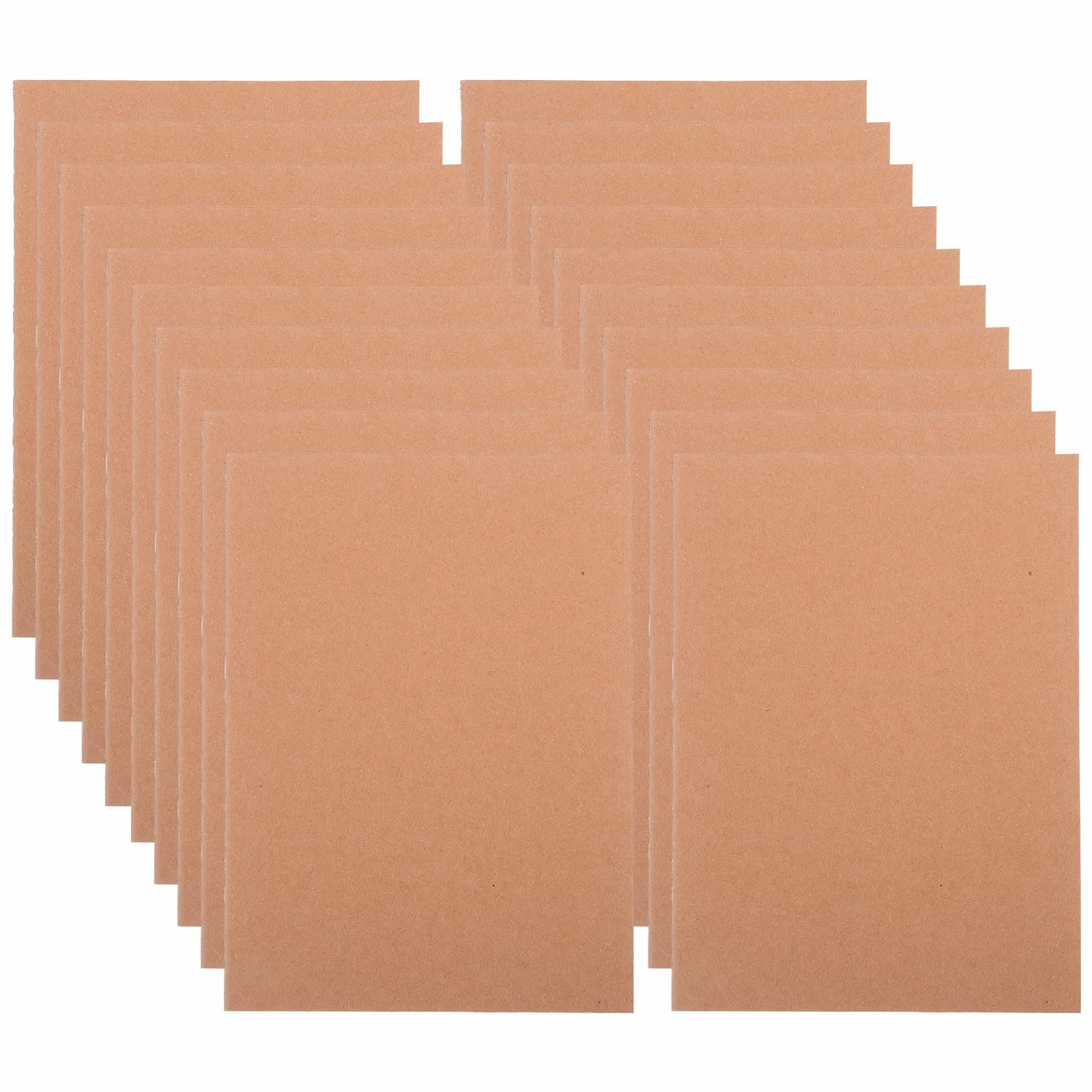 Kisangel 20 quaderni in carta kraft - A5 - Diario di viaggio - Blocco da disegno portatile per bambini, studenti, ufficio, scuola, per disegnare e scrivere (72 pagine)