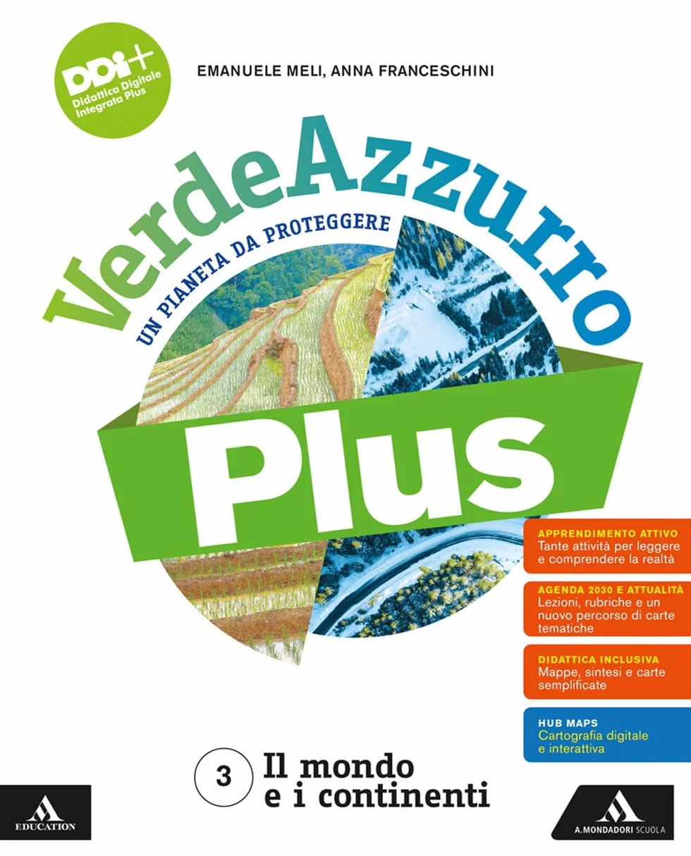 VERDEAZZURRO PLUS vol 3 - (9791220422215) + Materiali didattici – Rebillo