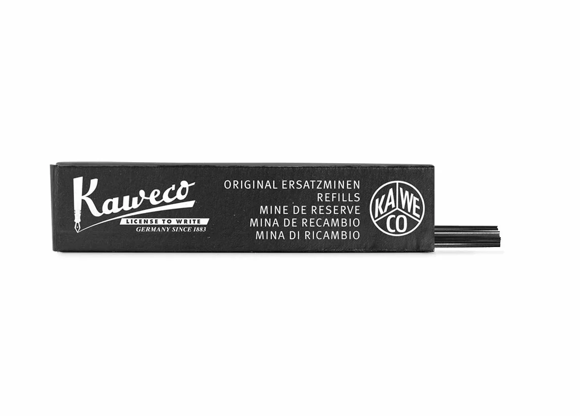 Kaweco Set 12 mine matita 0,7 mm nero