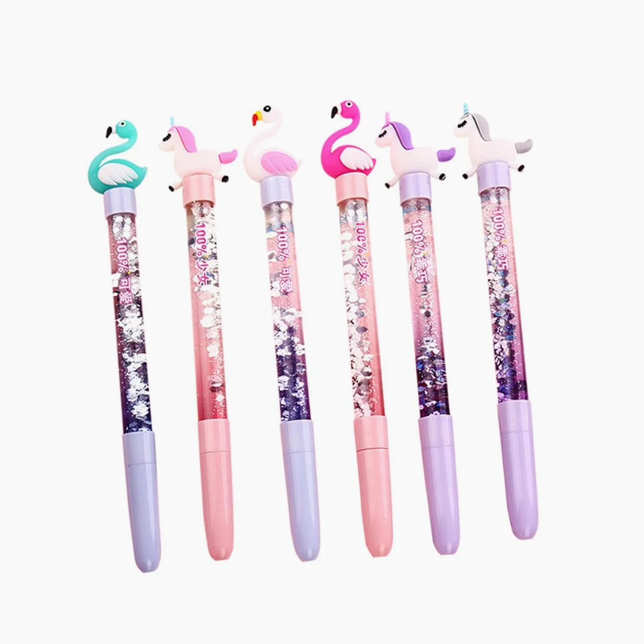 STOBOK 3 Set 0 05 Mm Punta Fine Penna Gel Creativa Cigno per Studenti Scrittura Impugnatura Comoda E Robusta Inchiostro Nero Cancelleria per Studenti 6 Pezzi * 3