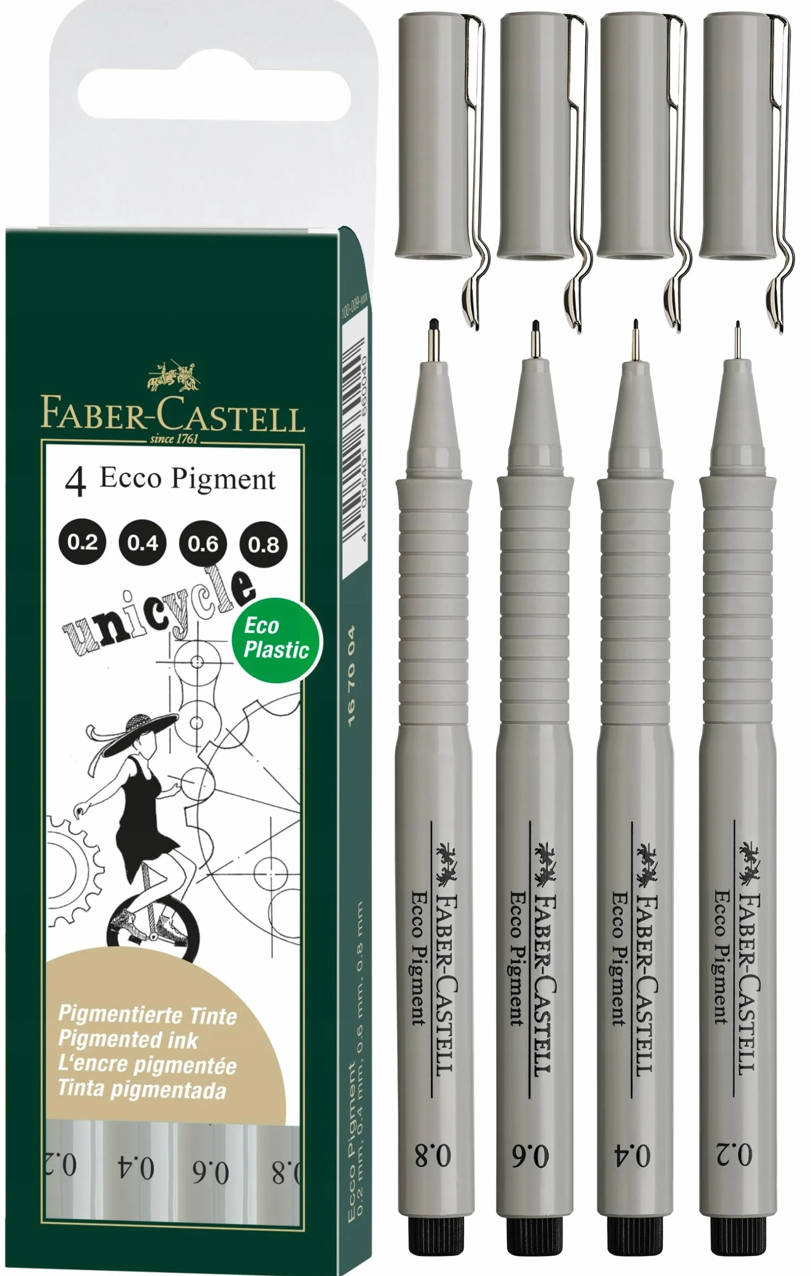 Faber-Castell Penne Inchiostro Pigmentato 167004