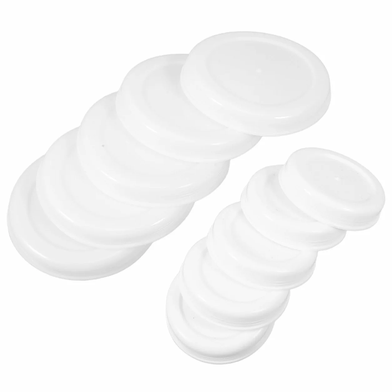Operitacx 50 Pezzi Tappi Terminali Riutilizzabili Per Tubo Di Carta - Tappi Di Plastica Per Spedizione Poster Ø 5.2 Cm E Ø 7.9 Cm