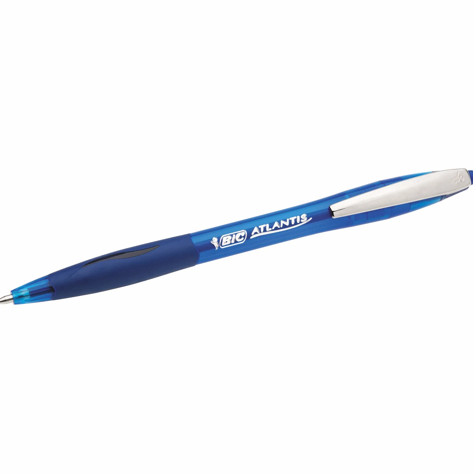 BIC Atlantis stylos-bille retrattile punta media colori assortiti confezione da 5
