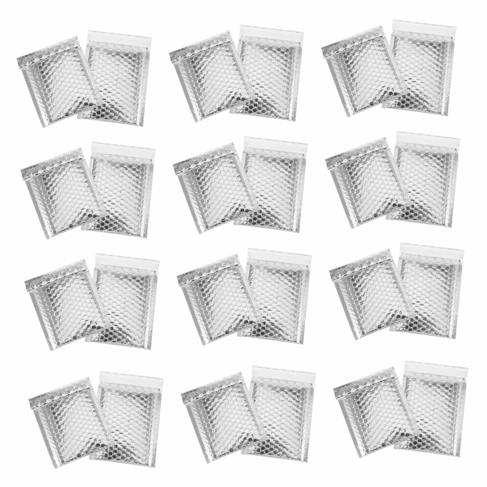 TEHAUX 100pezzi Buste Imbottite d Aria Buste Postali Imbottite Autosigillanti Per Spedizione Di Piccoli Oggetti