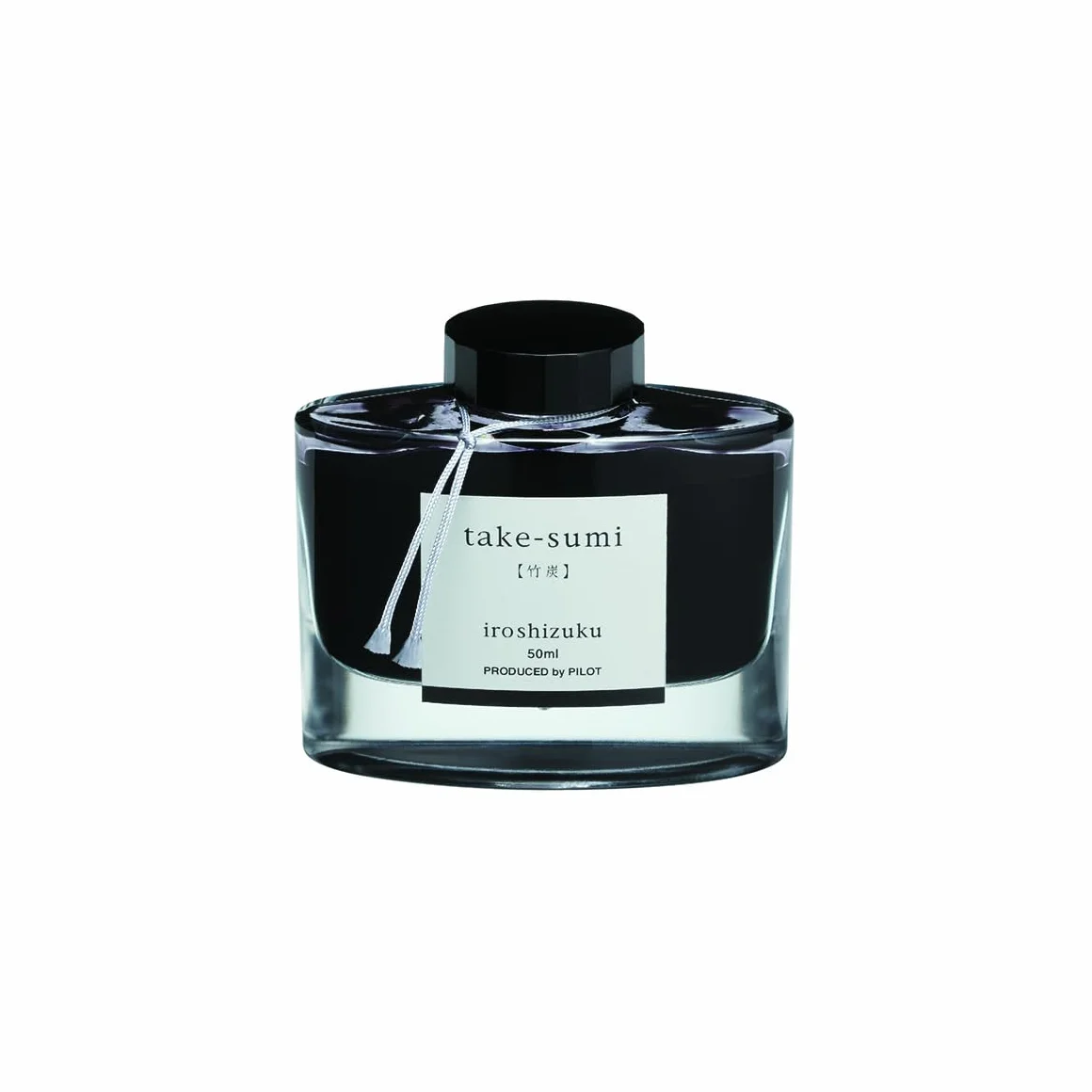Pilot Iroshizuku Fountain Pen Ink - 50 ml Bottle - Take-sumi (Gray Black) (Japan Import), Nero