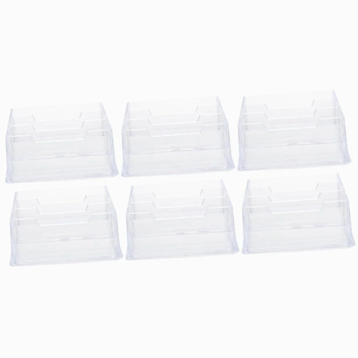 jojofuny 3 Set Biglietti Visita Per Carte Visita Scrivania Organizer Ufficio E Design Stabile Per Stand Espositivi 2 Pezzi * 3