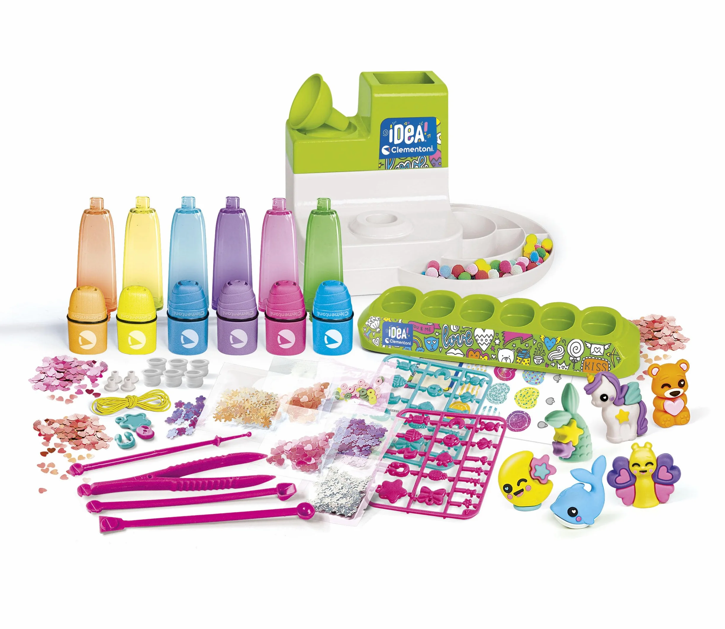 Clementoni Laboratorio Evidenziatori Personalizzati Kit Creativo Bambini 6+ Anni 50+ Accessori 6 Evidenziatori Made in Italy