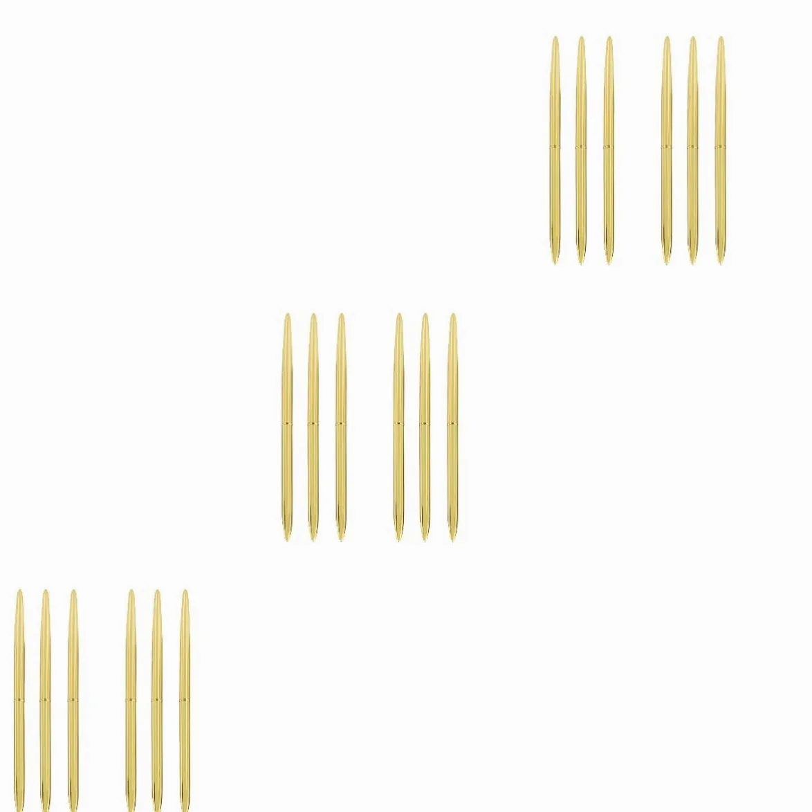 Ciieeo 3 Set Di Penne A Sfera in Metallo Penne Scolastiche Doppia Penna A Sfera in Metallo Per Ufficio Forniture Scolastiche Penne A Sfera 6 Pezzi*3