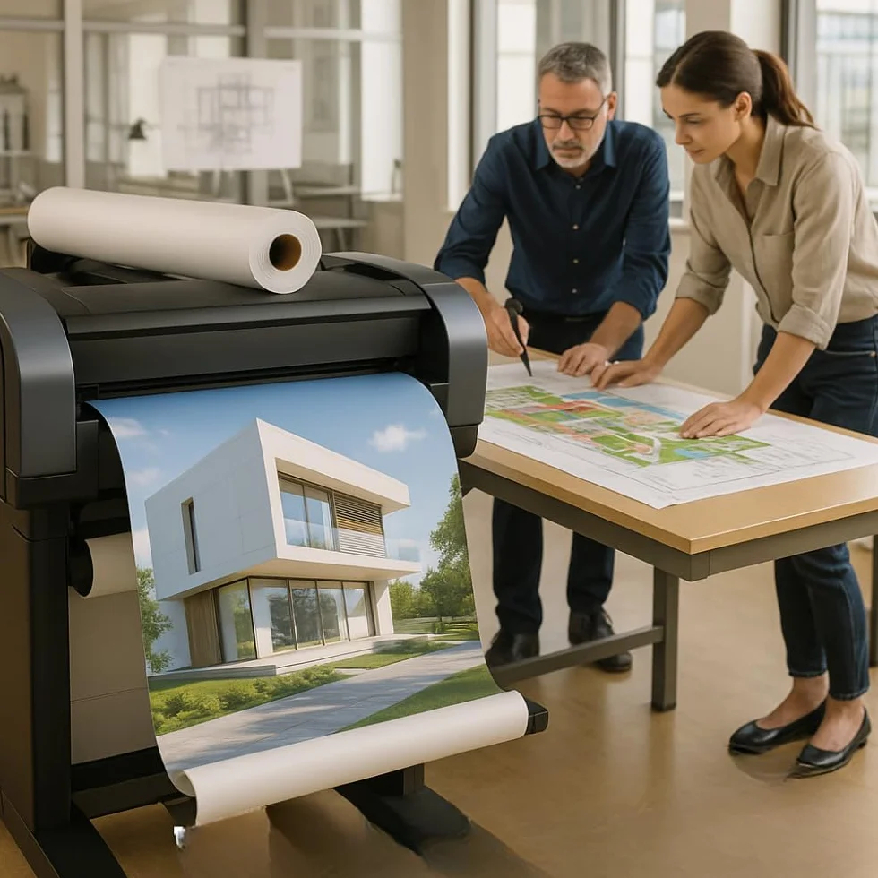 Kanzan Carta Plotter 106cm x 72m 120g/m² Inkjet Alta Qualità