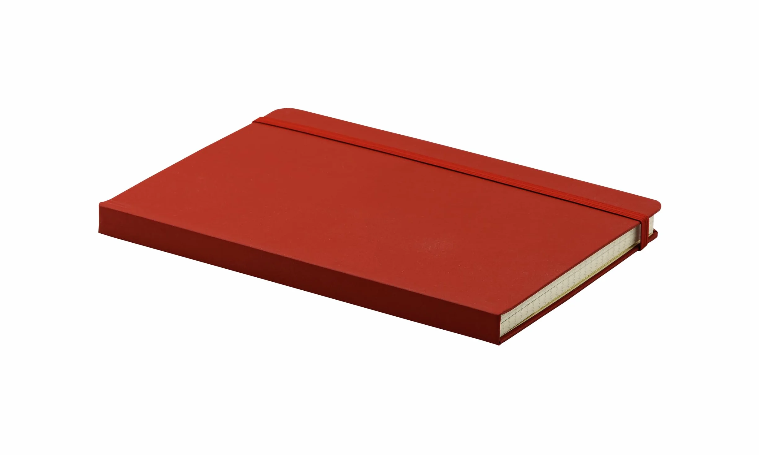Taccuino A5 a Quadretti 192 Pagine con Tasca Interna Segnalibro Chiusura Elastica