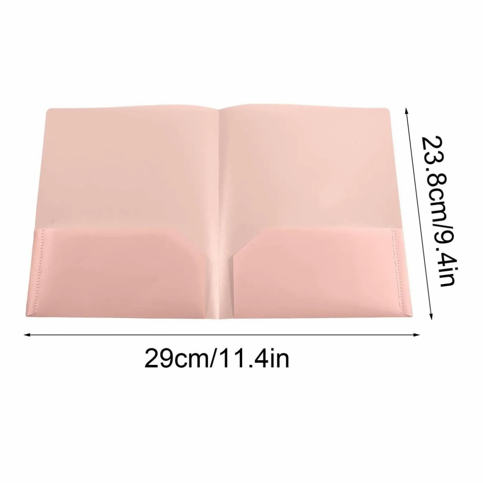 cartellina Cartelle in plastica con 2 tasche. Cartella in plastica da 12 pezzi