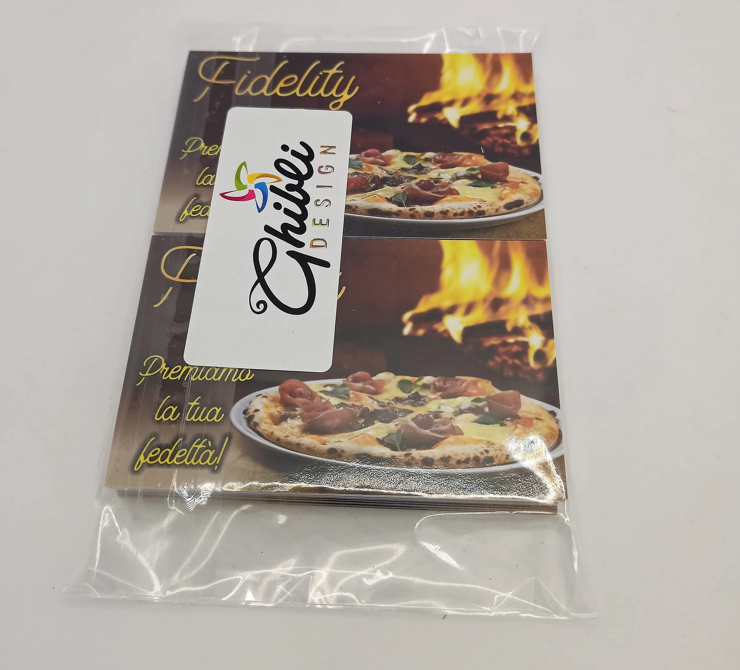 GHIBLI Tessere Fedeltà Pizzeria 10 Caselle Timbrare Fidelity Card Pizza Omaggio Carte Punti 10 Pizze Gratis