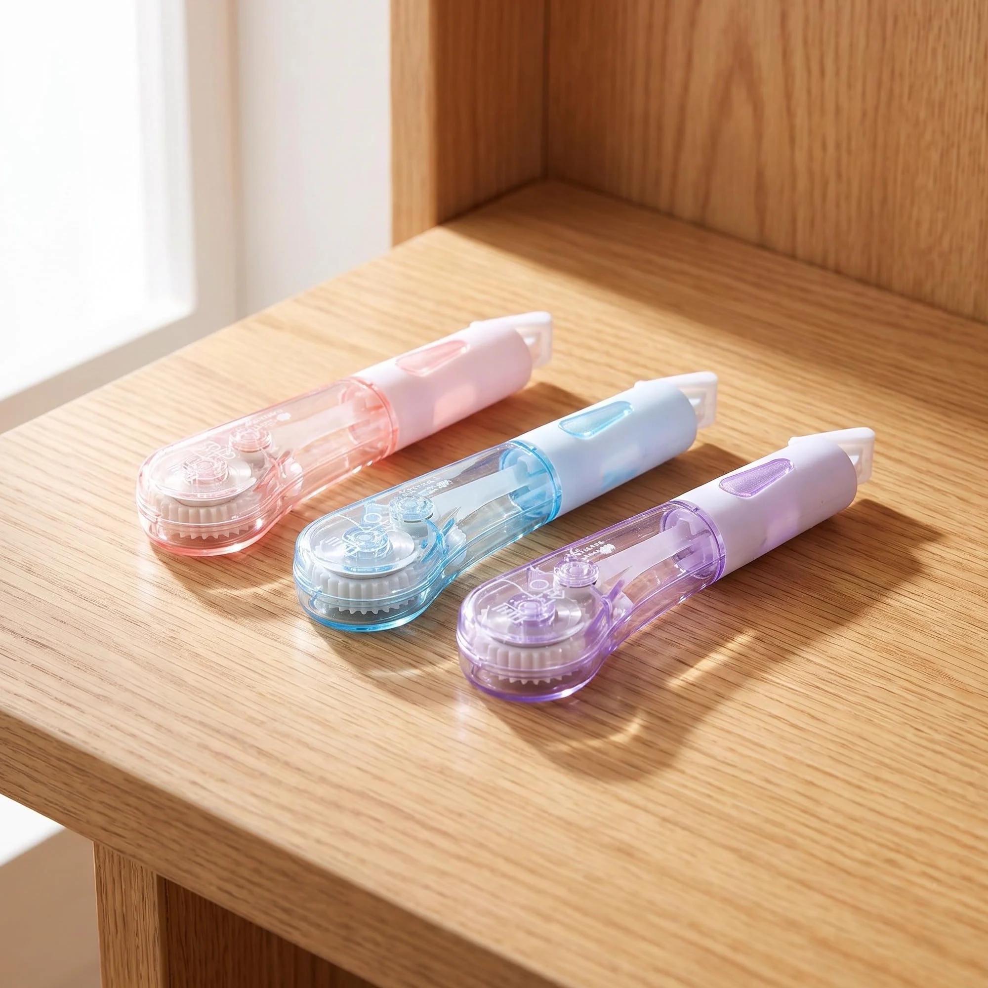 9 rotoli di nastro correttore bianco con dispenser per correggere | Nastro correttore per la scrittura, pulito e facile da usare, ad asciugatura rapida, ideale per bambini, accessorio per la