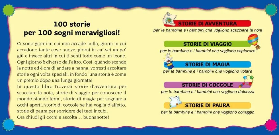 100 storie della buonanotte. Ediz. a colori