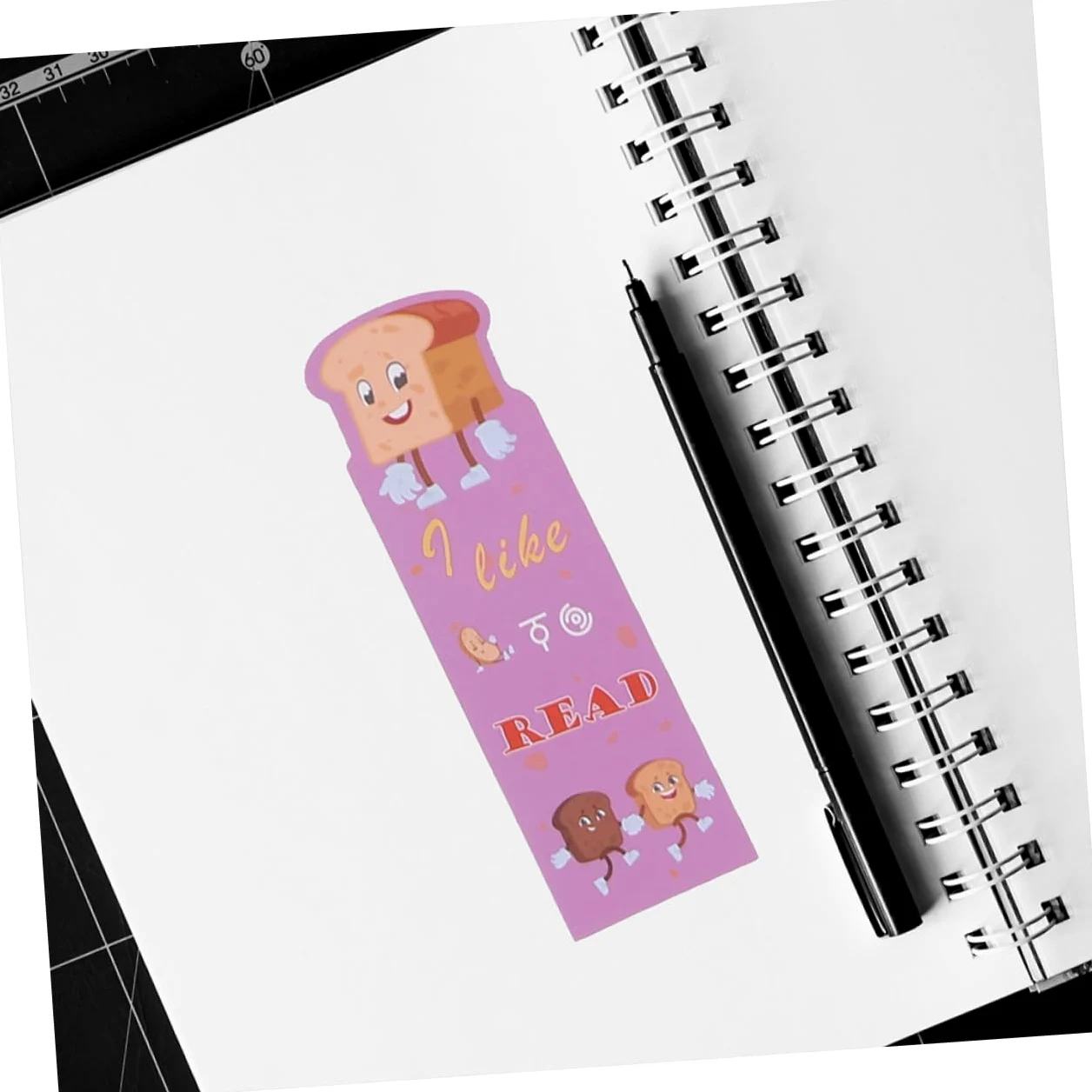 DOITOOL 5 Set Segnalibri Profumati Cartoon Per Adolescenti E Lettori Design Per Libri 36 Pezzi * 5