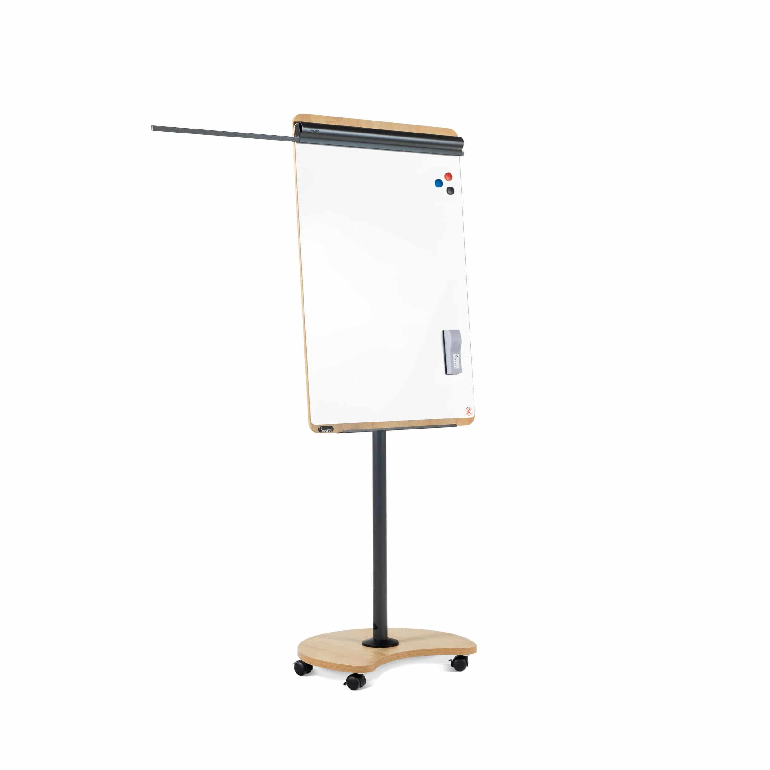 ROCADA Lavagna flipchart NATURAL antracite rovere per meeting