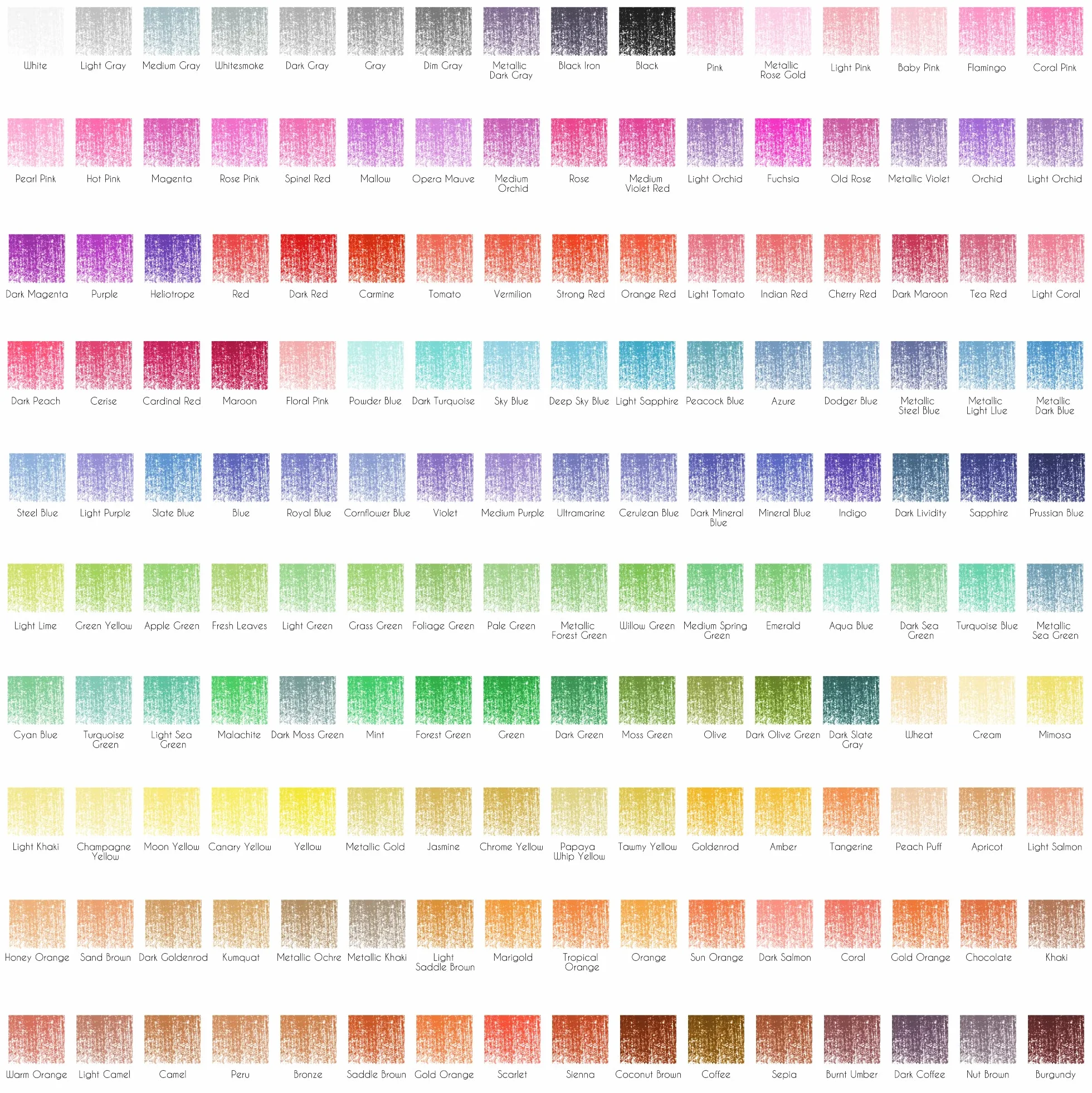 Zenacolor 160 Matite Colorate Uniche Kit Completo Colori a Matita per Disegno