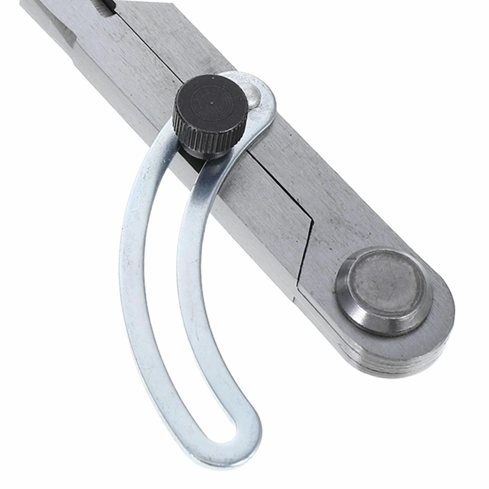 Compasso a Braccio di Precisione in Acciaio al Carbonio | Porta Matita Integrato, con 5 Matite Incluse, per Disegno Tecnico e Misurazioni di Ingegneria