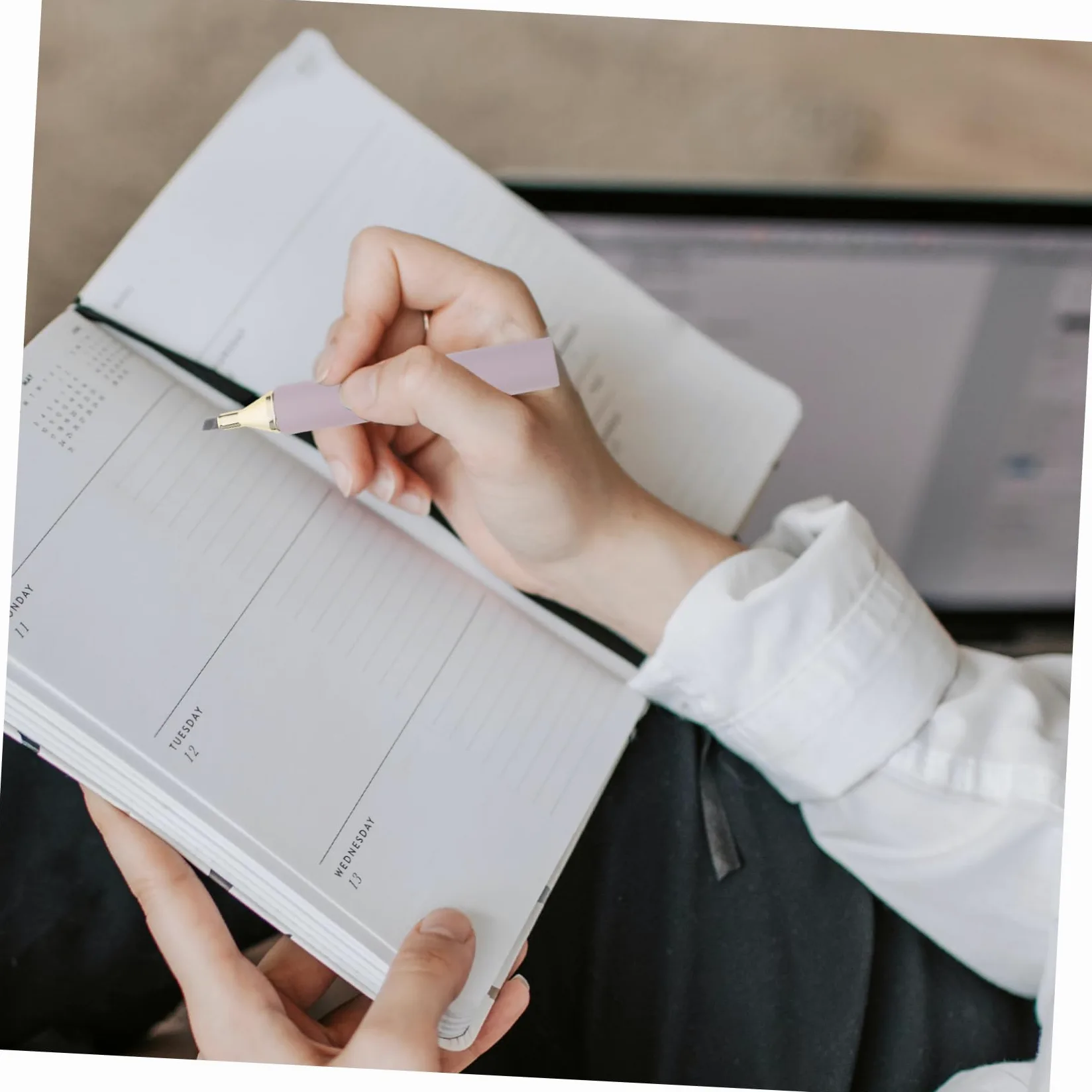 VILLCASE 20 Pz evidenziatore evidenziatori penna a punta fine pennarello con punta a scalpello Pennarello fluorescente pennarello per pennarello per appunti segnare le penne plastica