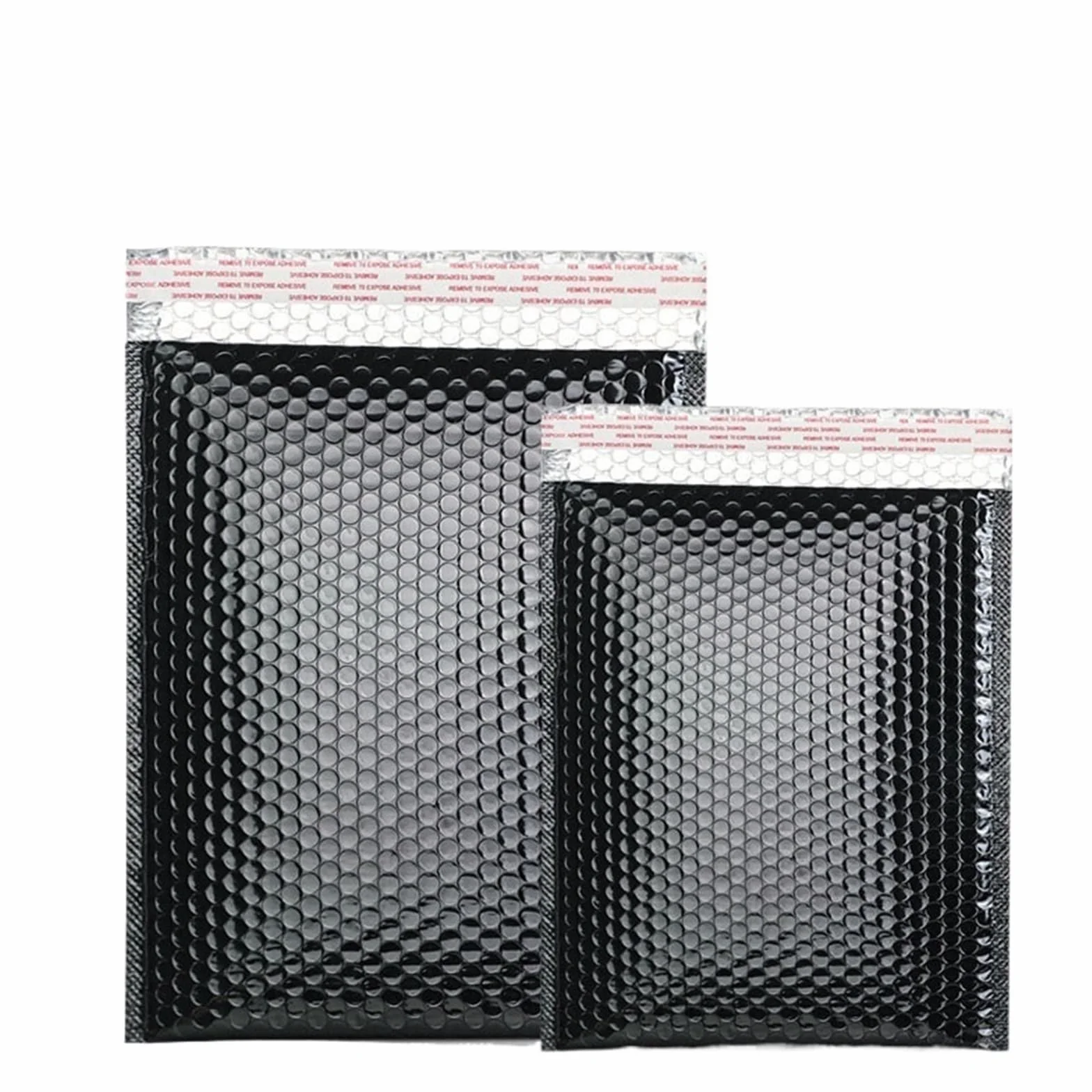 piccola borsa per la spedizione 50 pezzi/lotto buste sacchetti for imballaggio buste imbottite impermeabili spesse(Black,15 * 20cm)