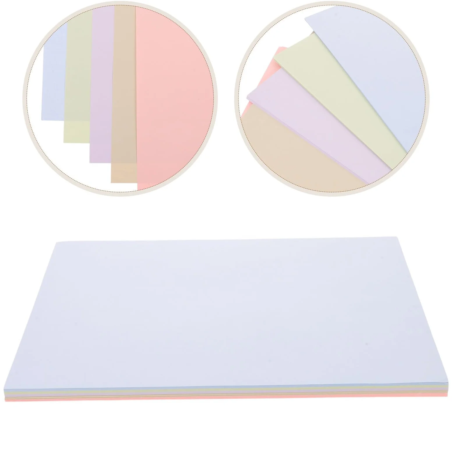 Carta da Copia A4 Tonalità Morbide 200 Fogli, Carta, Stampa Versatile | Uso Ufficio e Card Making, Fogli per Origami e Progetti Creativi, Stampa Affidabile e Liscia