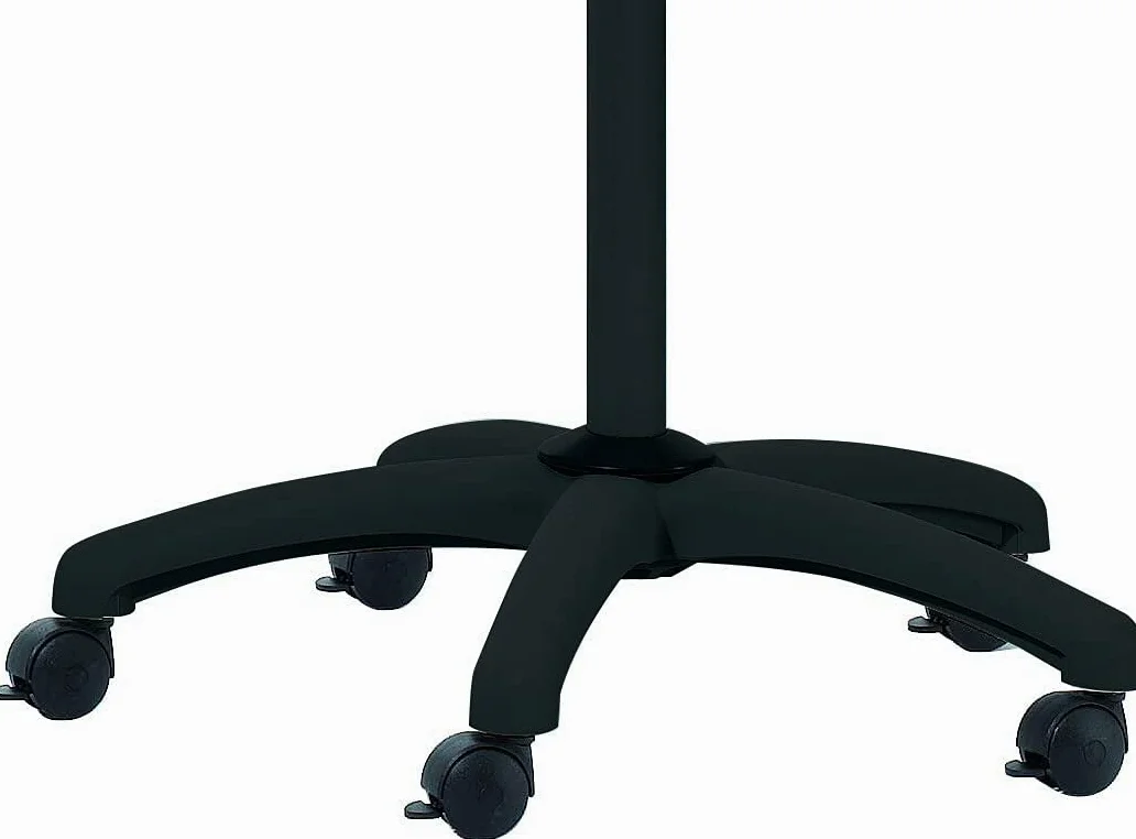 Techly 305410 Lavagna Magnetica Cancellabile Flipchart Portablocco Ruote 70x100 cm