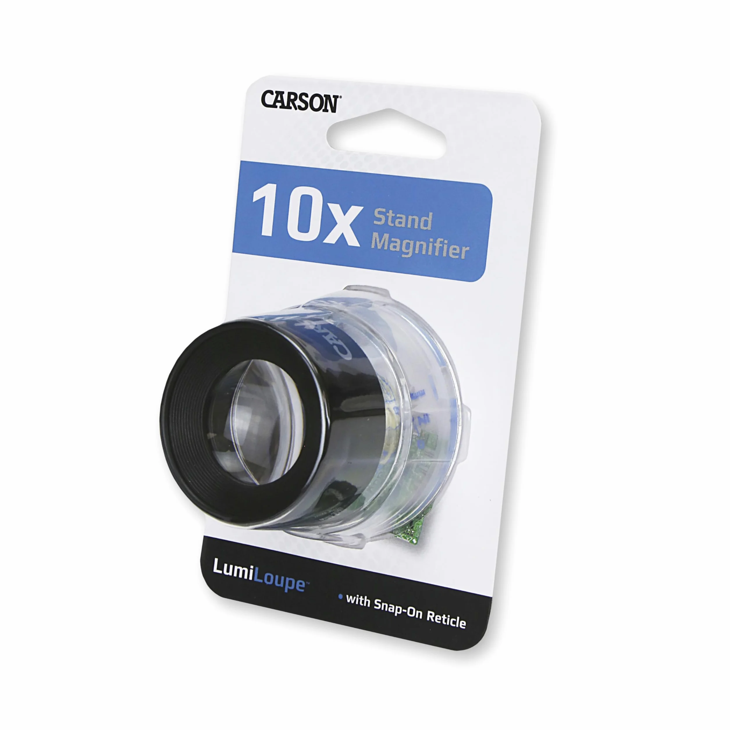 Carson Optical LumiLoupe LL-20 lente di ingrandimento x10 con griglia di misurazione