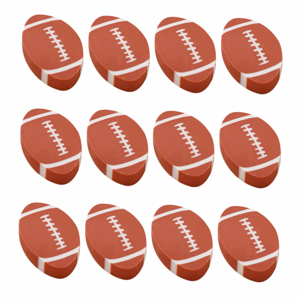 200 Pezzi Gomme Cancellare Rugby Colorate e Compatte Multifunzione per Studenti e Regali Scolastici per Cancellare con Precisione e Feste