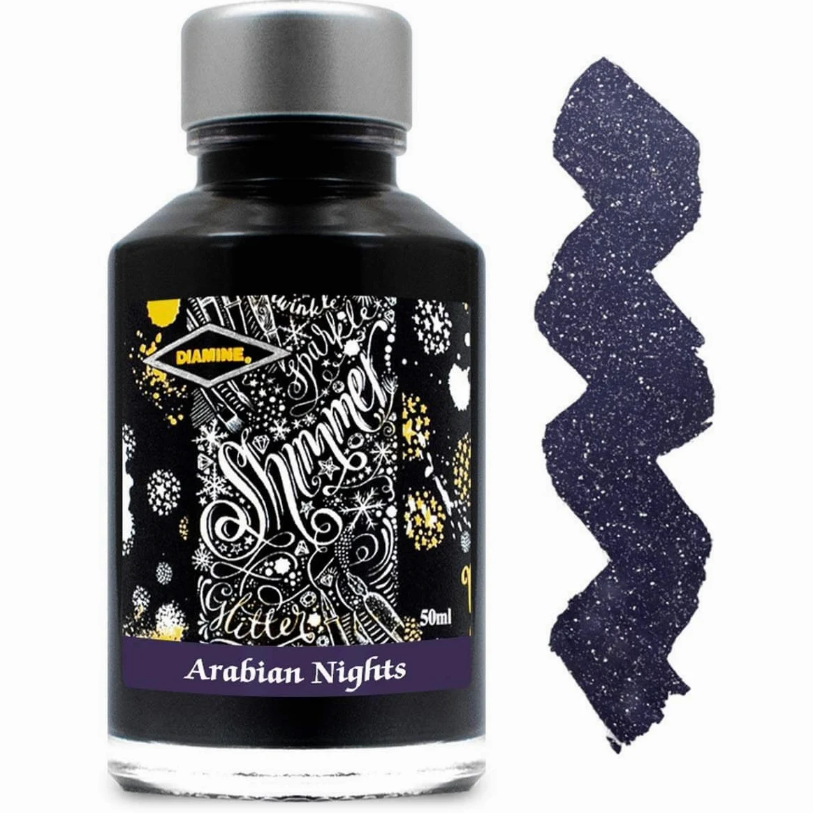Diamine - Scintillante Inchiostro stilografico, Arabian Nights 50ml