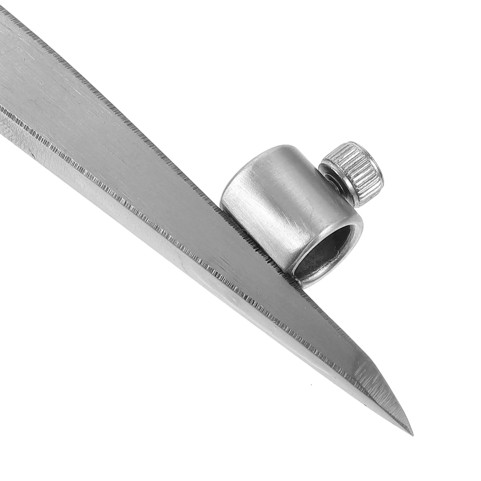Compasso da Disegno Tecnico in Ferro Argento, Resistente alla Ruggine e Portatile, per Scuola e Insegnamento