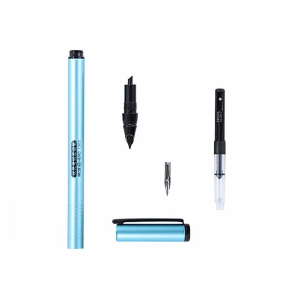 Eroe 1303 Penna Stilografica Extra Fine Argento