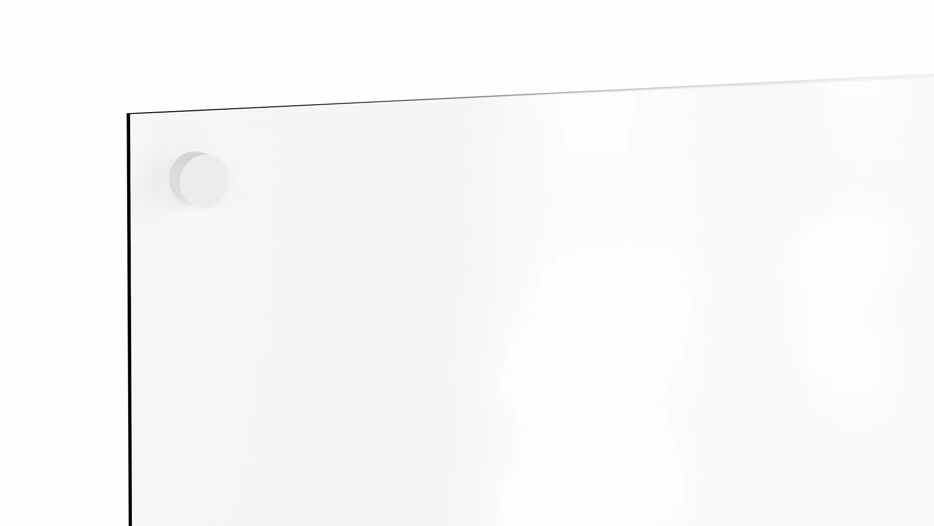 ALLboards Lavagna magnetica cancellabile SLIMboard senza cornice 90x60 cm + GRATIS