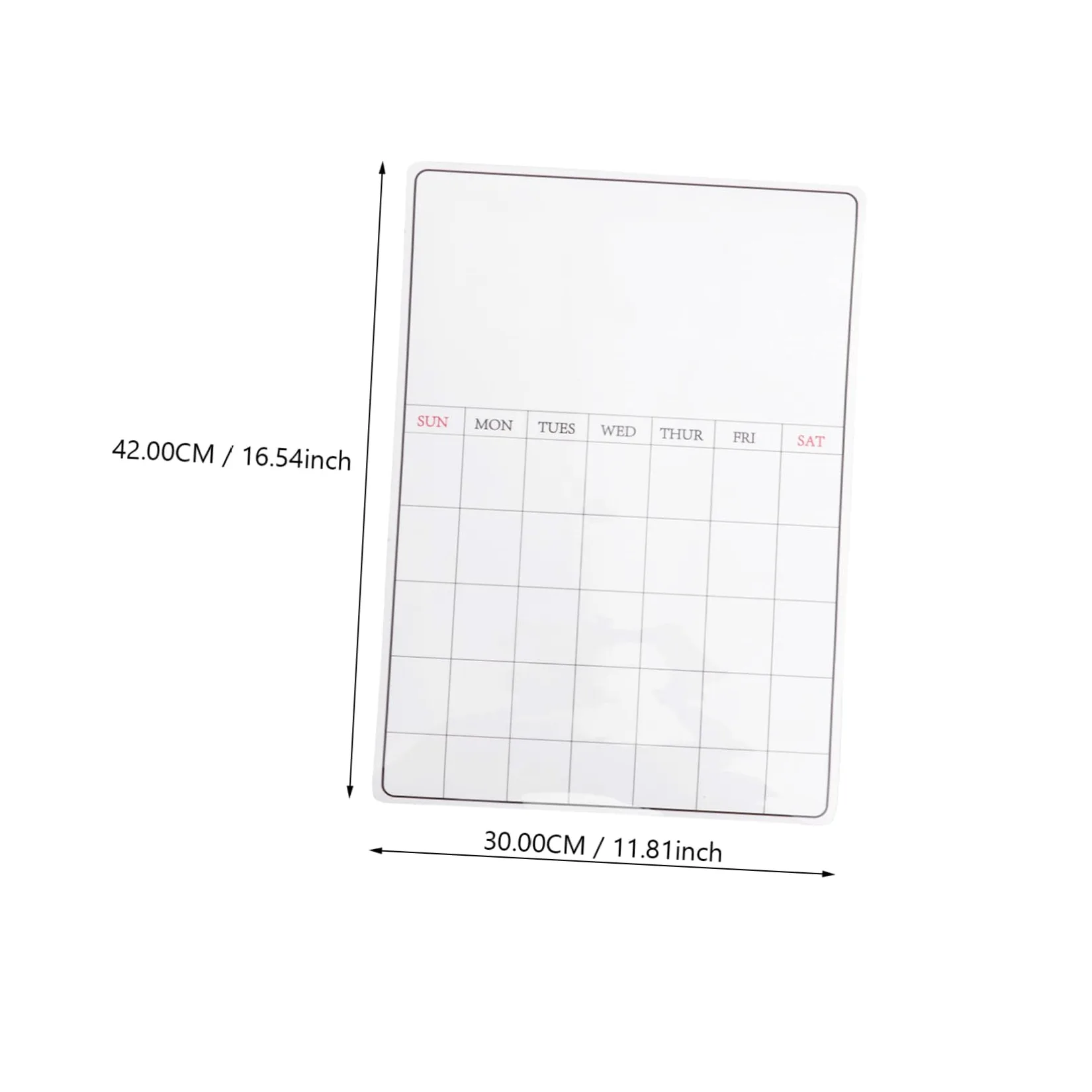 NUOBESTY Calendario Cancellabile Per Frigorifero Da Parete Lavagna Magnetica Lavagna Cancellabile