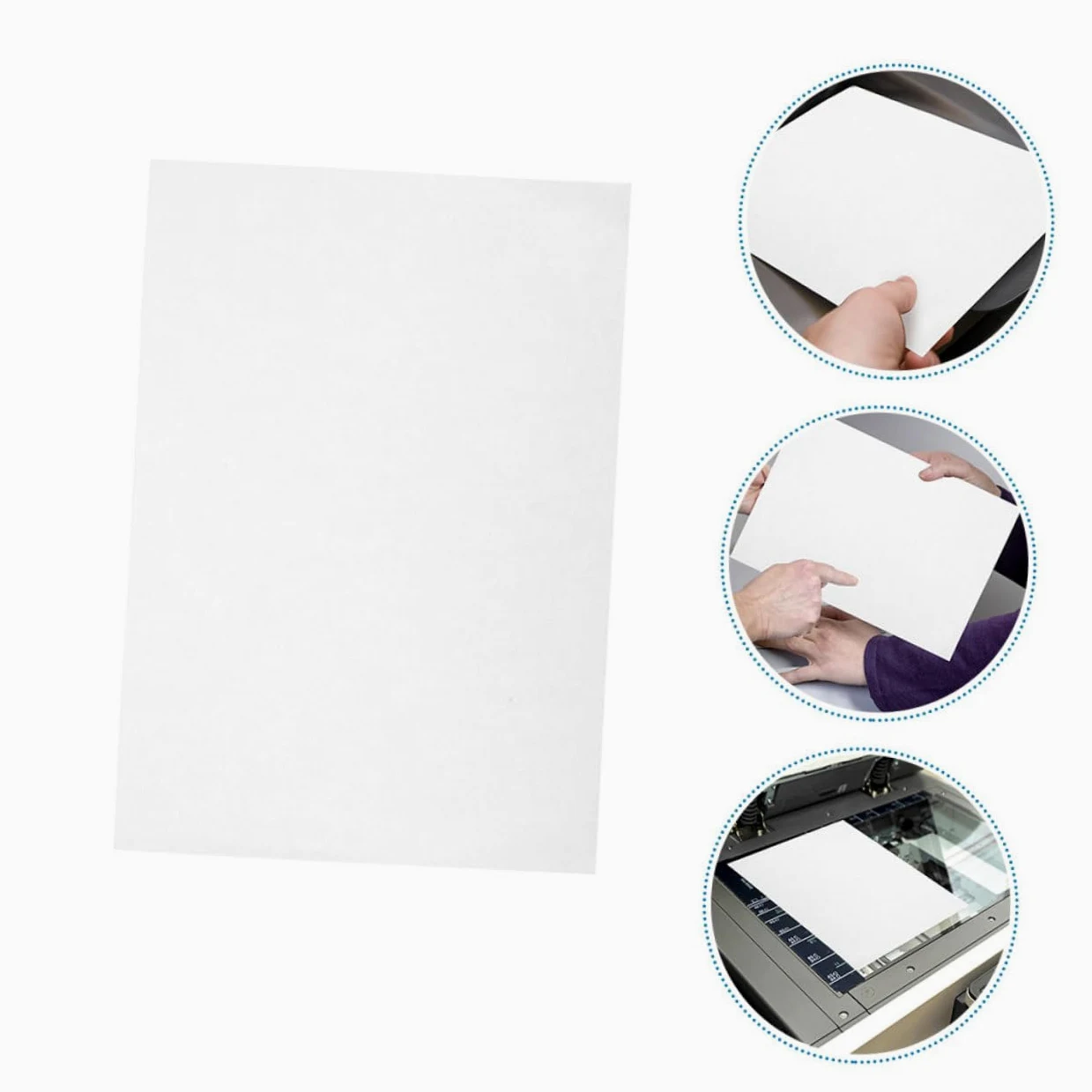 Etichette Adesive Stampabili 100 Fogli Carta Termosensibile Autoadesiva per Stampante Laser e Inkjet Applicazione Ufficio e Prezzo