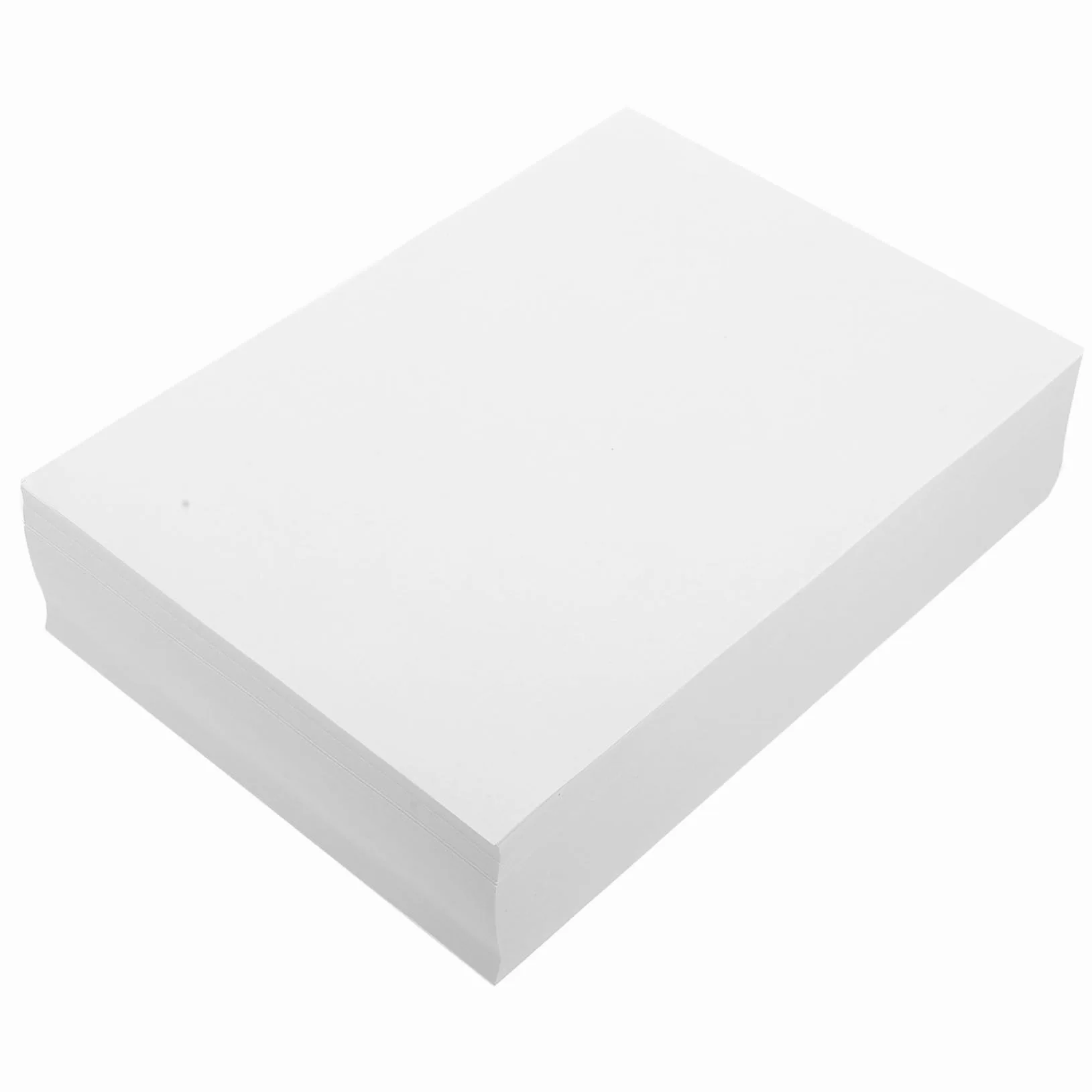 VILLCASE 500fogli Carta Bianca per Stampante di Carta da Stampa Spessa Cartone per Stampante Multiuso per Ufficio e Bricolage