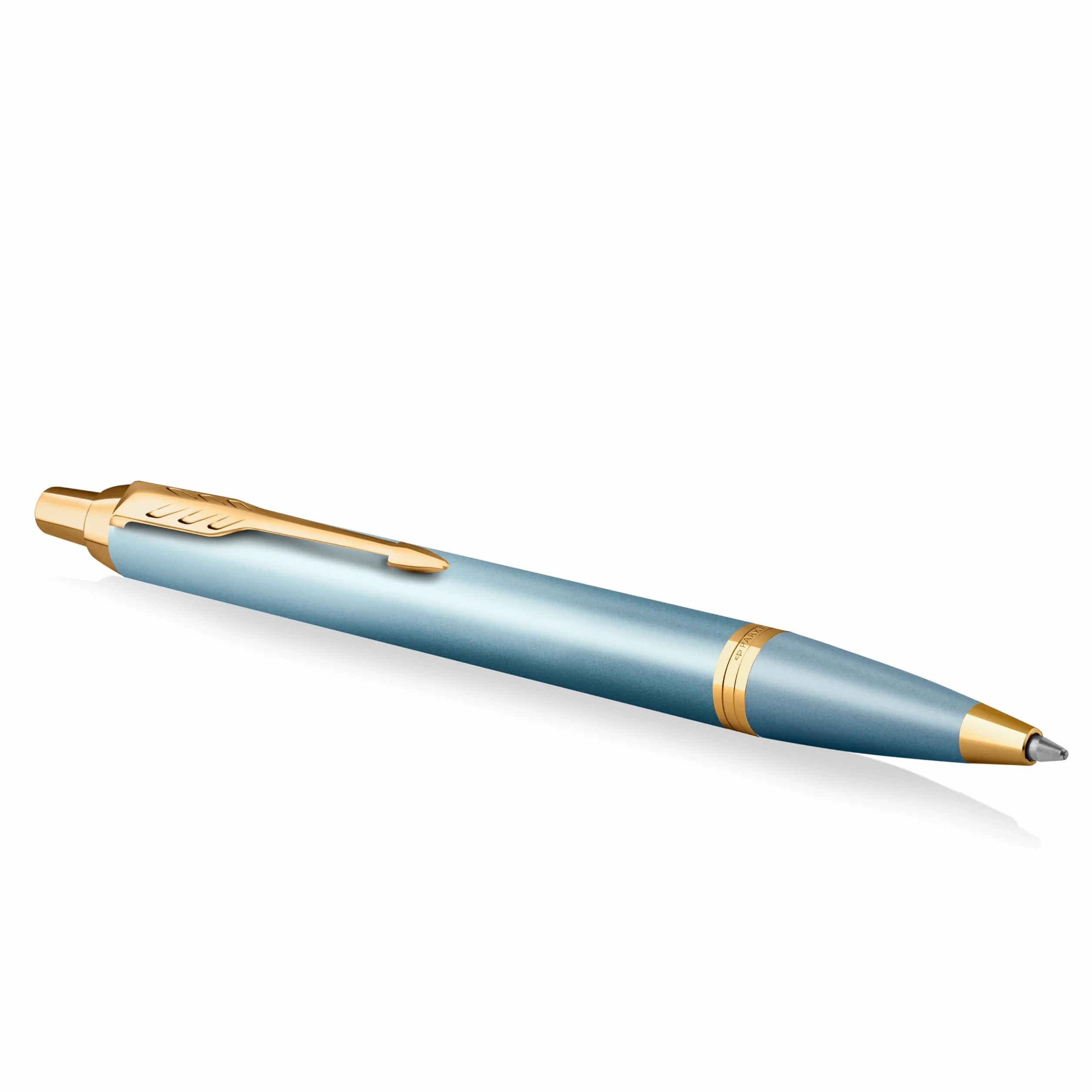 Parker IM Penna a Sfera Scrittura Rituals, Turchese-Verde Sfumatura, Punta Media, Inchiostro Blu, Confezione Regalo