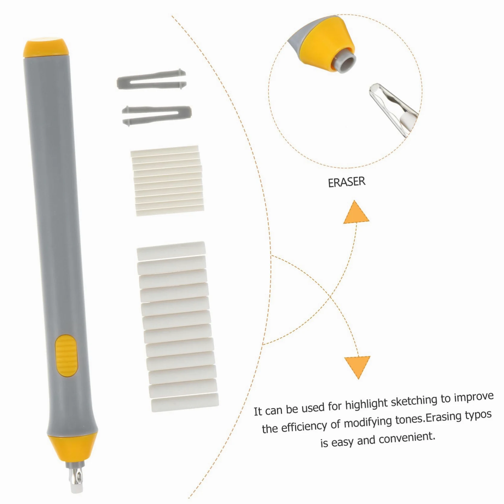 3 Set Di Gomme Elettriche Gomme Artistiche Gomme Automatiche Per Disegno Gomme Per Disegno A Matita Senza Batteria