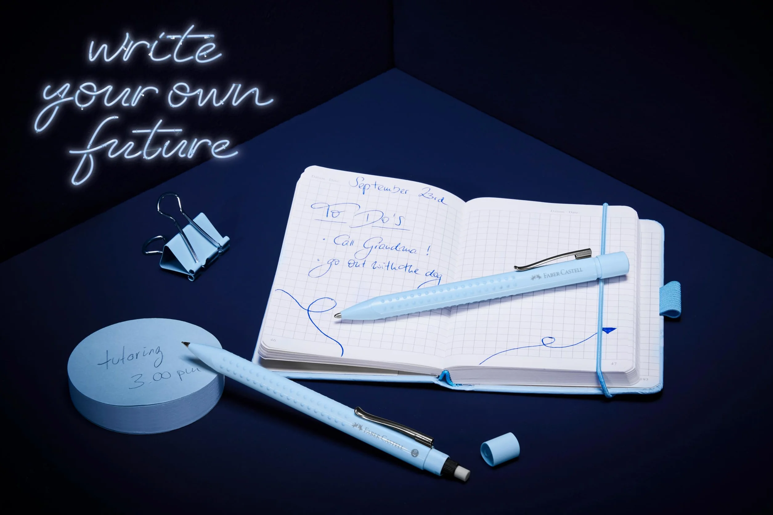 Faber-Castell Portamine Grip Sky Blue 0,7 mm B